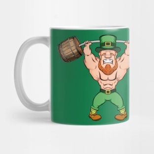 elf patrick day keg of beer funny Mug